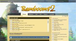 Desktop Screenshot of forum.bamboomt2.eu